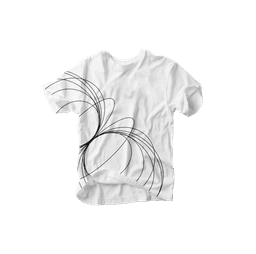 Circle Black T-shirt - t-shirt-circles-white_8205886c-7b11-4520-a620-3c087388daae